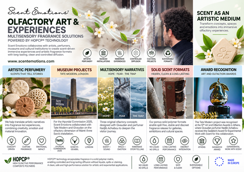 Olfactory Art & Experiences — overview